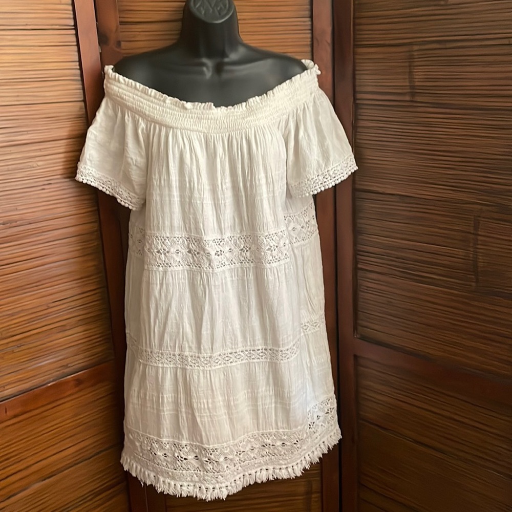 American Eagle Dress Large Ivory